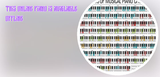Chords piano online