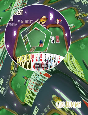 Gin rummy card game