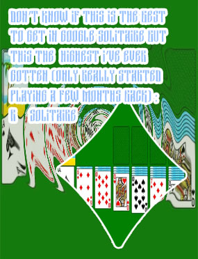 Google solitaire game
